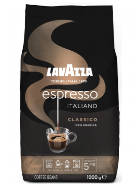 Кофе в зернах Lavazza Espresso Italiano 1 кг в мягкой упаковке