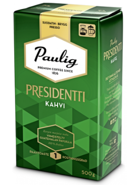 Кофе молотый Paulig Presidentti 500 г 