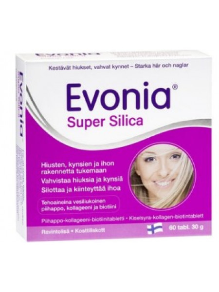 Пищевая добавка для волос Evonia Super Silica 60 шт/30г